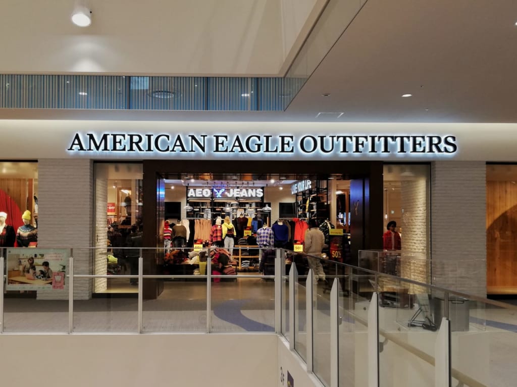 2019年12月31日（火）に閉店する「American Eagle Outfittersららぽーと湘南平塚店」