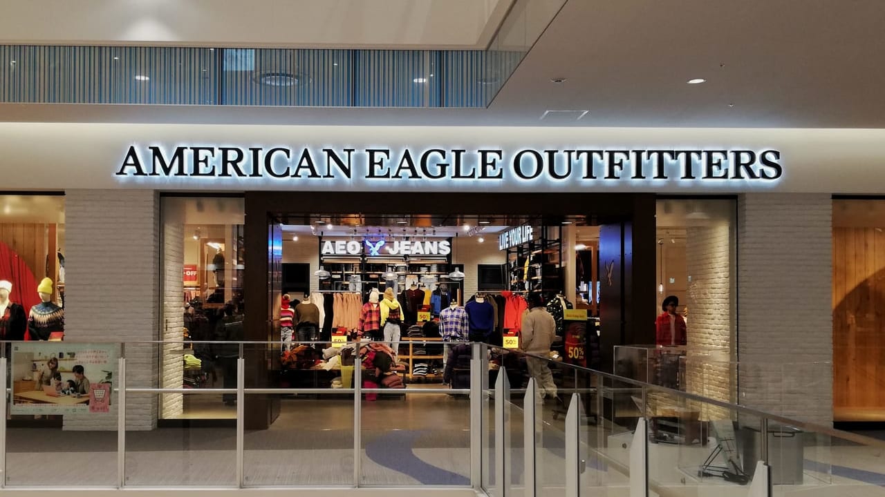 2019年12月31日（火）に閉店する「American Eagle Outfittersららぽーと湘南平塚店」