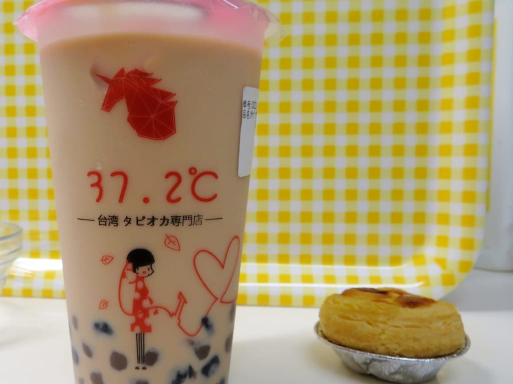 「台湾タピオカ専門店 37.2度 平塚店」甘さ控えめのブラックミルクティーがオススメ！
