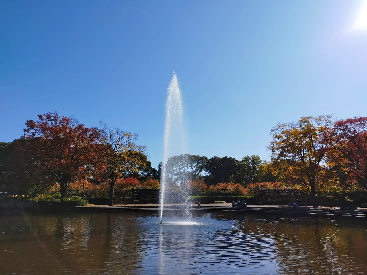 平塚市総合公園の流れの広場・噴水が6月5日（土）から休止になります。