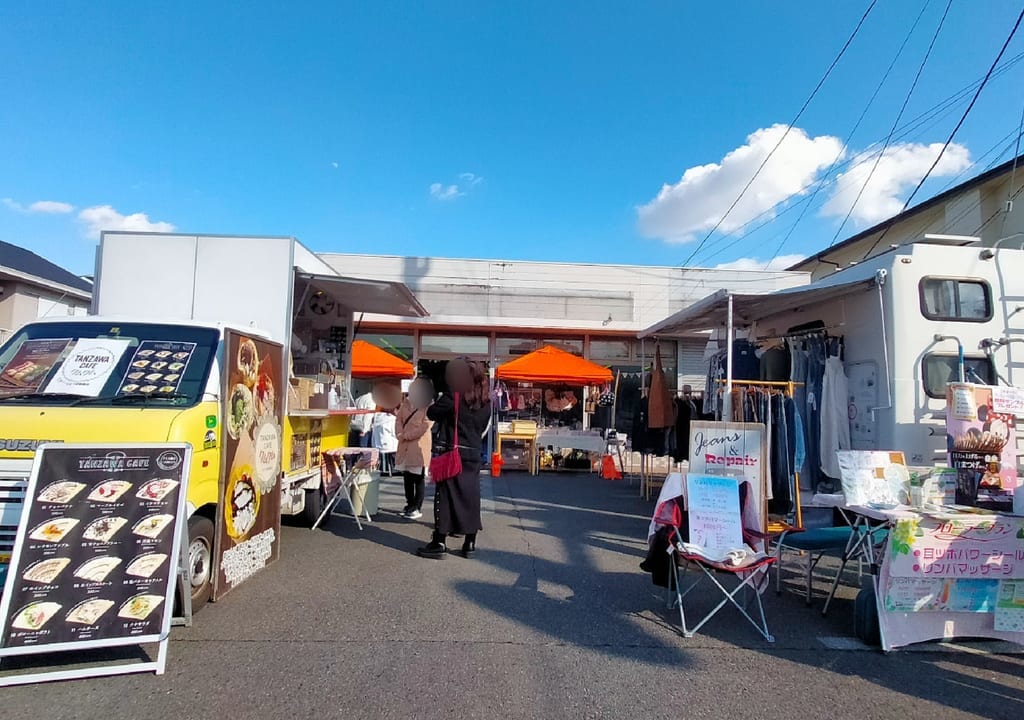万田で月2回開催！「３３７３marche（サザナミマルシェ）」を覗いてきました！
