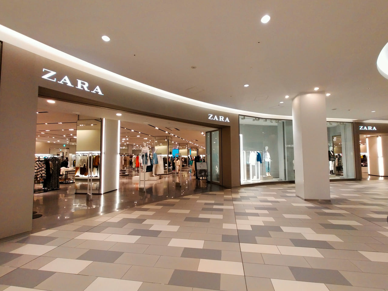 「ZARA ららぽーと湘南平塚」が3月27日（日）に閉店します。