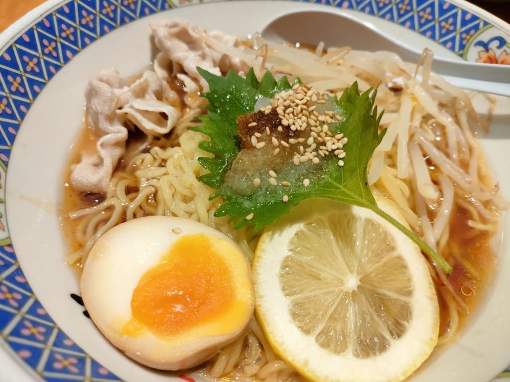 「らーめん花樂 東豊田店」で暑い日にうれしい「冷やし豚しゃぶらーめん」を食べてきました！