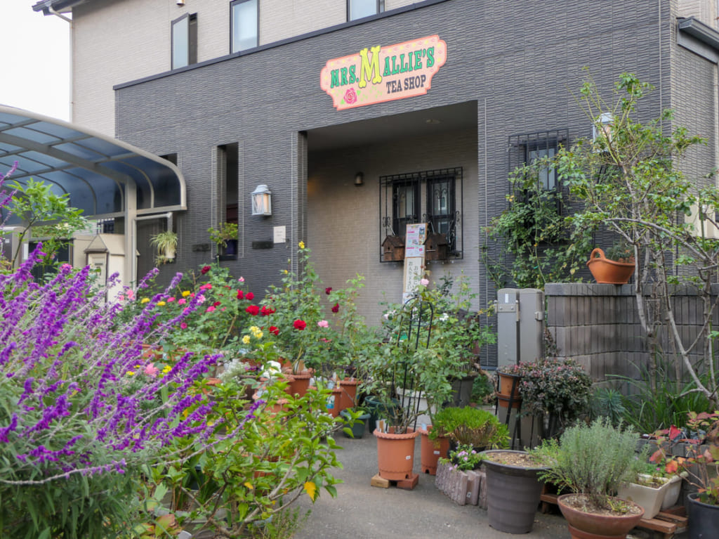 7月にオープンしたお茶の専門店「MRS. MALLIE'S TEA SHOP (マリーのお茶の店)」に行ってきました！