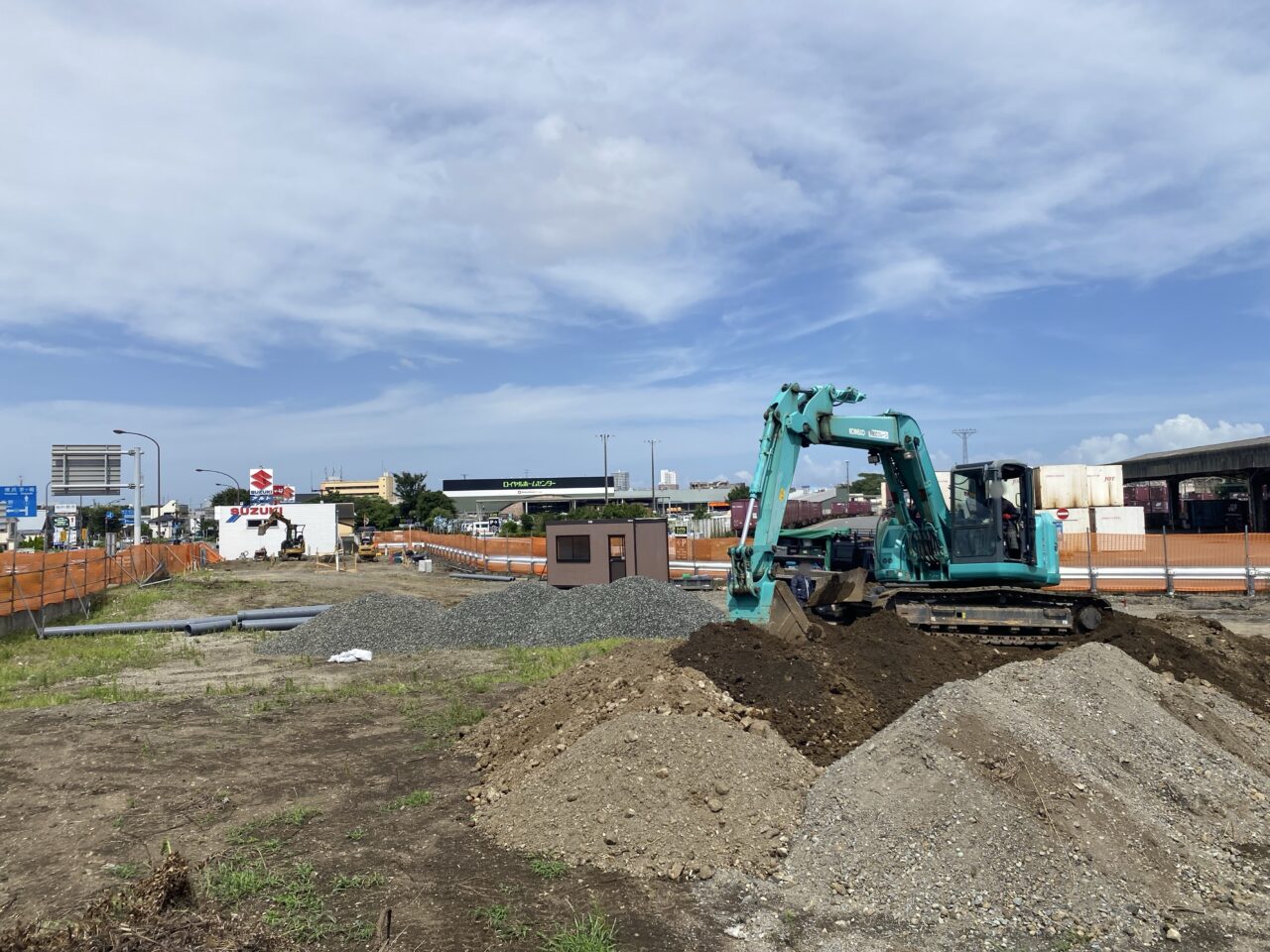 中郡大磯町高麗ブロンコビリー出店予定地