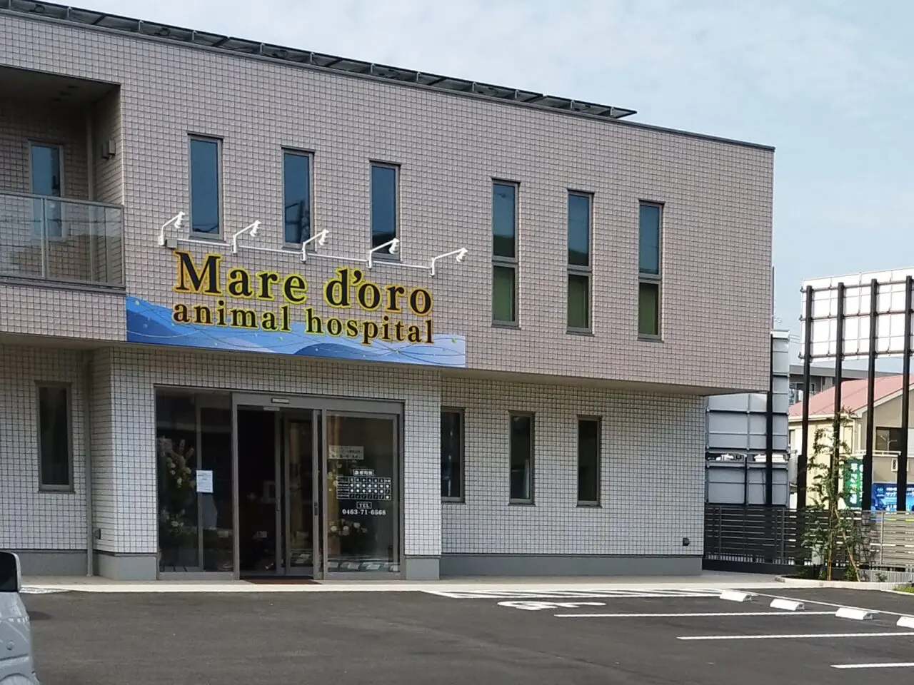 【平塚市】土日も診療。八千代町に安心して通える地域密着の動物病院「マーレ・ドーロ動物病院」が開院